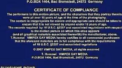 Sunshine Boys of Rubax Video: Classic Bareback Handjob and Blowjob with Ripe Twinks!