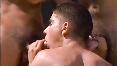 Gay Muscle Men in Action: Hot and Heavy Military-Themed Anal Sex