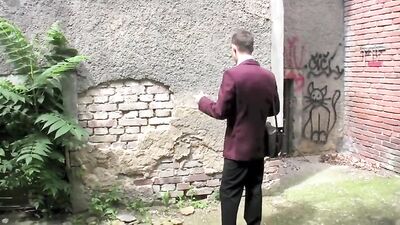 Handsome Twink Rubs His Dick and Shoots a Load of Spunk in This Hot Group Sex Scene!