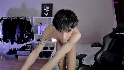 Web-Camming Twinks Masturbating and Cumming Live!