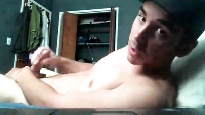 Straight cum shooter loves getting down and dirty in his fetish videos