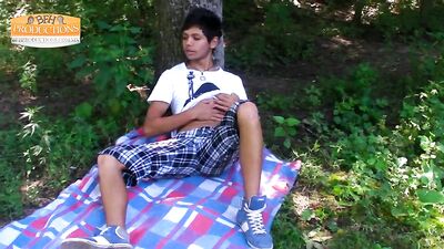 Boyfriend Shares Bed with Hot Jocks, Ends Up Sucking Cocks!