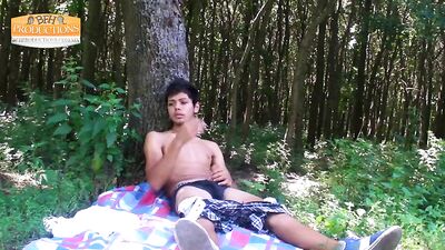 Boyfriend Shares Bed with Hot Jocks, Ends Up Sucking Cocks!