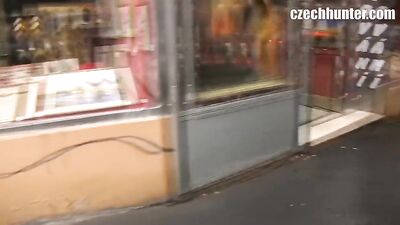 A Czech Hunters Public Encounter with Straight Boys