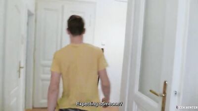 Czech Public Hunt with Straight Boys in HD Quality