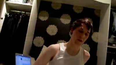 Twink Cum: Amateur Solo Handjob on Webcam