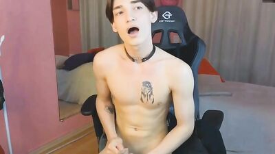 Latino Webcam Hand Job - Nick Cumshots by MUF