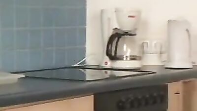 Siblings take it off in the kitchen, unprotected anal sex clips, rough man-on-man action with cum shots and hand jobs