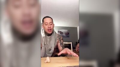 Tweet Me Harder! - A Twitter Live Blowjob with an Amateur Black Man