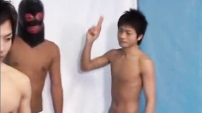 Asian Lotions Wrestle, Humiliating Piss Showers