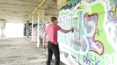 Tag Team Tagging: Action Ass Play with Muscle Boys, Bareback Fucks and Cum Shots outside! Fun, Big Dicks and Redheads on Public Display