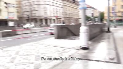 Straight Czech Hunters on Public Display