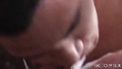 Amateur Straight Cuties Suck and Swallow Deep Dicking in the Back Alley