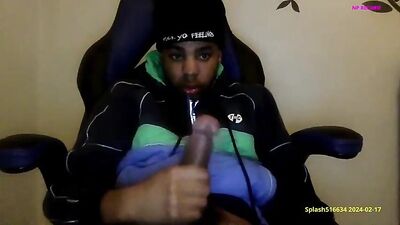 Young and Wild: Black Amateurs Masturbating and Cumming Live on Webcam