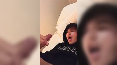 Self-Cumming Jack Enjoys a Mouthful of Semen - A Blowjob Experience