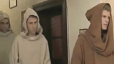 Brothers In Action: A Cum-Shootin, Fist-Pumping, Sweaty-Chested Trio of Vintage Twink Hand Jobs and Blowjobs!