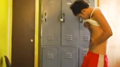 Japanese High School Wrestling Team: Locker Room Antics and Dirty Talk