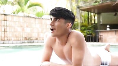 Hot and Steamy Pool Side Fucking