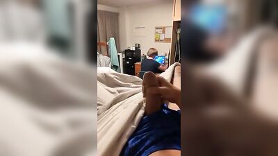 College Boy Sucks His Own Dick and Takes a Load on the Face While Playing Video Games, Amateur Cum Shot