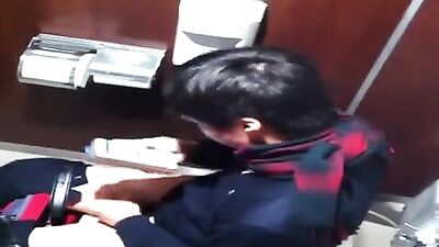Japanese WC Wank to Spy Cam 7 - Amateur Asian Fetish Handjob