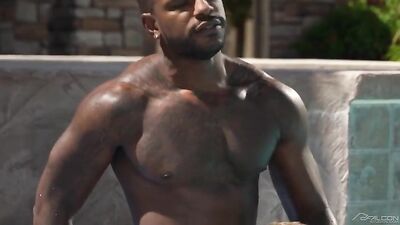 Poolside Sunshine: Muscle Boys Suck Dicks in the Sunlight