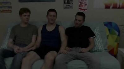 Straight Conner is so cute; his bareback ass-play brings a twinkle to your eye!