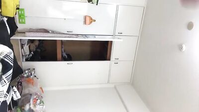 Handsome young man enjoying a private moment in his own home