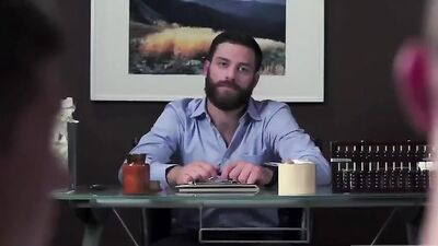 Office Mates Turn Up the Heat with a Wild Threesome Fuck Show