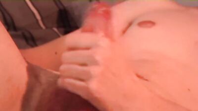 Hands-on fun with a naughty twink and his dildo!