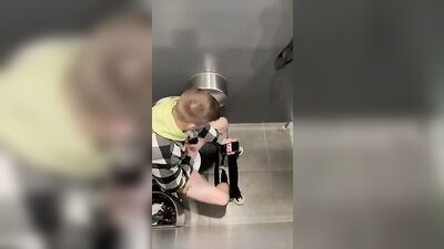 Jerks and Jerkoffs in the Public Restroom: An Amateur Spy Video