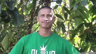 Bareback Latin Daddy, A Lonely Solo In The Park