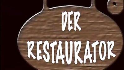 Gay Vintage Twink Men Masturbate, Suck Dick and Swallow Cum in The Restaurant