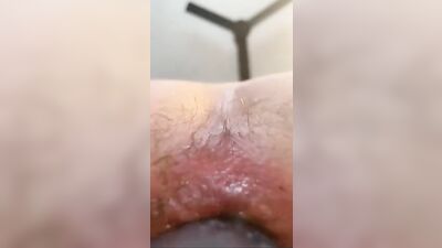 Male Amateur Rider Gets Wet and Wild on His Webcam