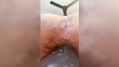 Male Amateur Rider Gets Wet and Wild on His Webcam