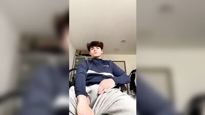 Study Break: Jacking Off In The Library!