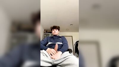 Study Break: Jacking Off In The Library!