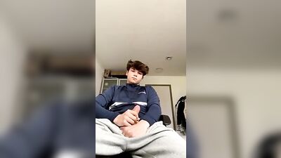 Study Break: Jacking Off In The Library!