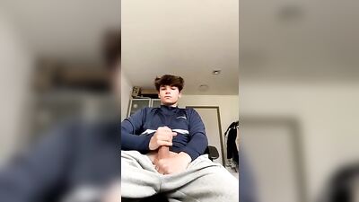 Study Break: Jacking Off In The Library!