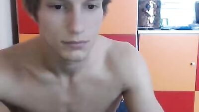 Young and Athletic Twink [nik7100] Taking a Hot Cum Shot Live on His Web Cam