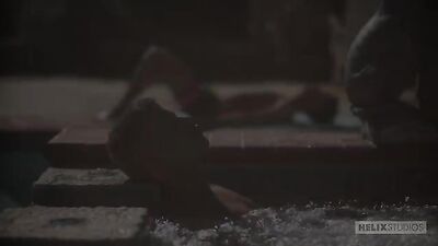 Gay twink couples fisting bareback action on webcam home sex show with friends!