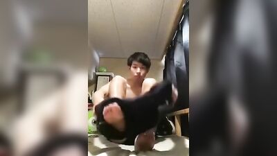 Young Japanese Boy Shoots His Load in a Cumshot194 - Amateur Asian Cum Shot Solo Video