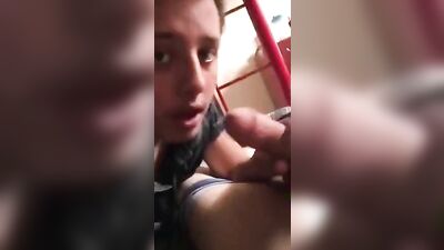 Sleepy Buddies Get Sucked Off: Amateur Handjob and Blowjob Fun with Friends