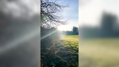 Wild Woodland Cum-Eating Adventure