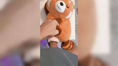 Plunging into the Plushie Punheta: An Amateur Twinks First Handjob Experience with a Soft Toy