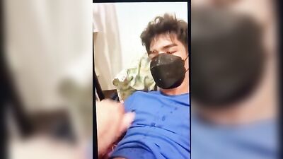 Cutie Asian Students Quick Pre-Class JO Session Leads to Squirt and Cumshot