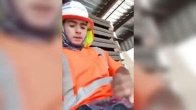 Getting Off In Public: Teen Blonde Boy Jerks Off With A Big Dick