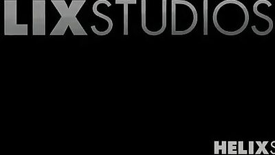 Double Dildo Threesome with Hot Jocks in Their Bedroom