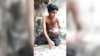 Young Asian Twink Ejaculates On Camera During Solo Shoot