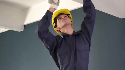 Latin Heat - Barebacking Builders Get Their Dick Sucked and Fucked on Camera!