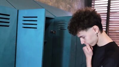 Gay Locker Room Masturbation